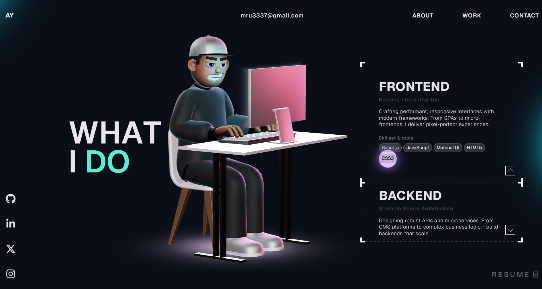 Project screenshot